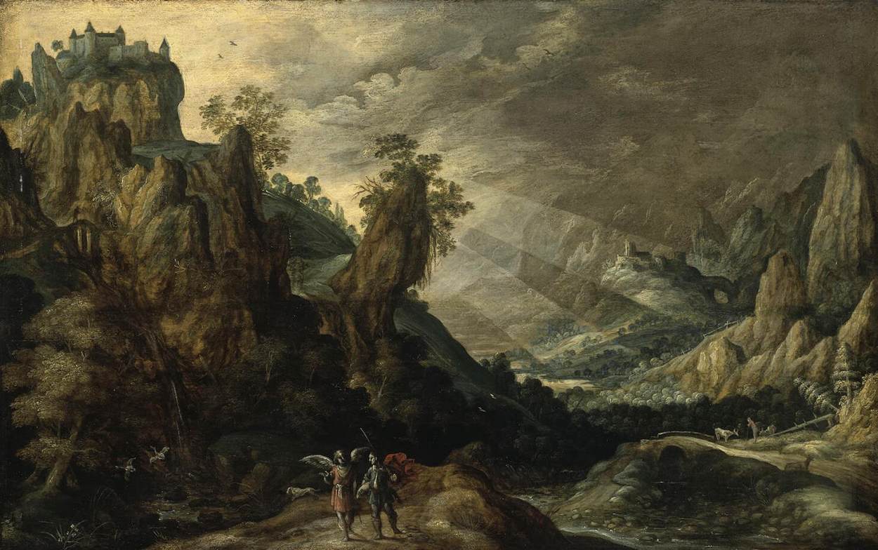 Landscape with Tobias and the Angel