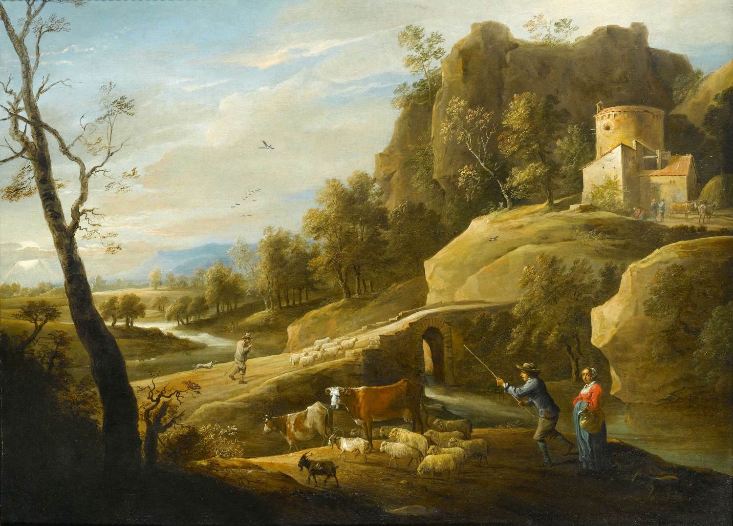 Landscape with a Shepherd and a Pasta