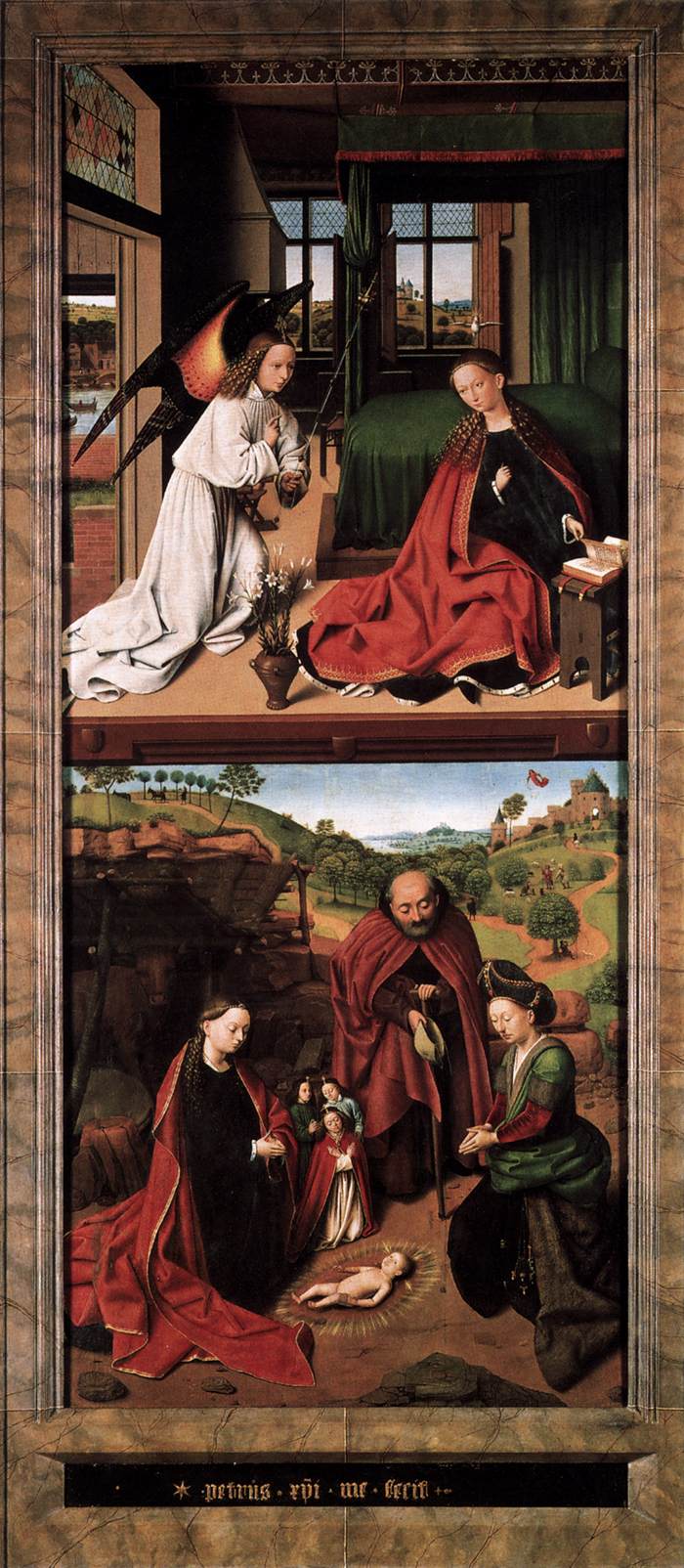 The Annunciation and the Nativity