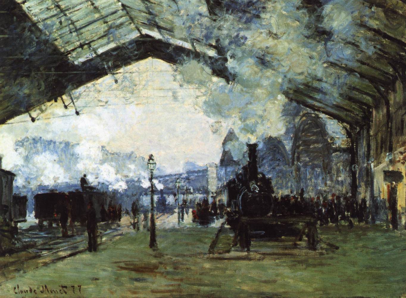 Gare Saint-Lazare: Normandiya Tren