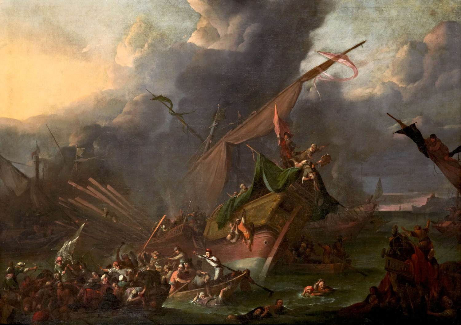 La bataille de Lepanto