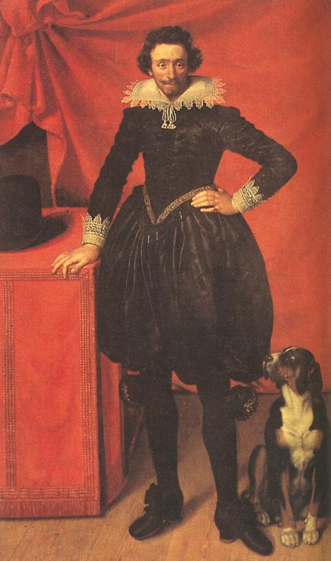 Claude de Lorrain Portrait, prince de Chevreuse