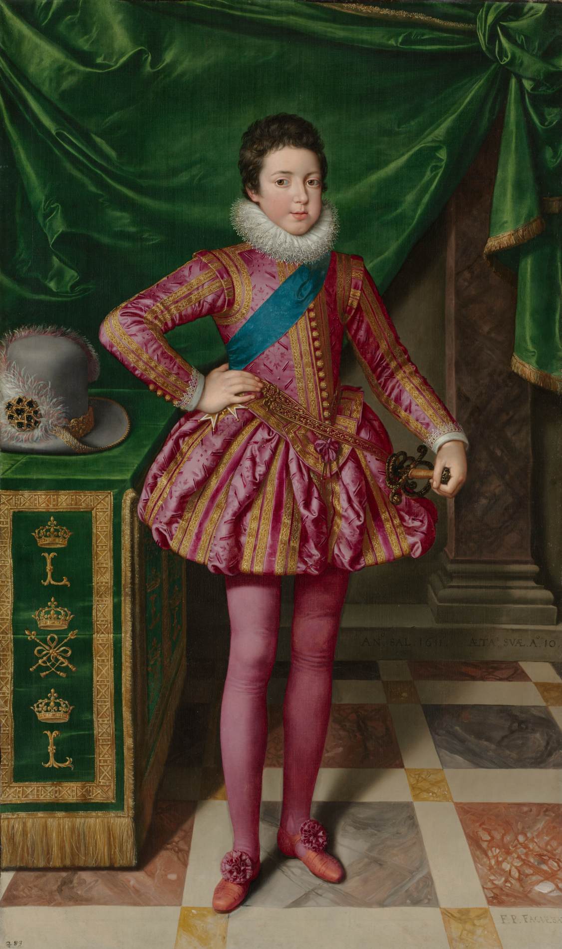 Louis XIII As a Child