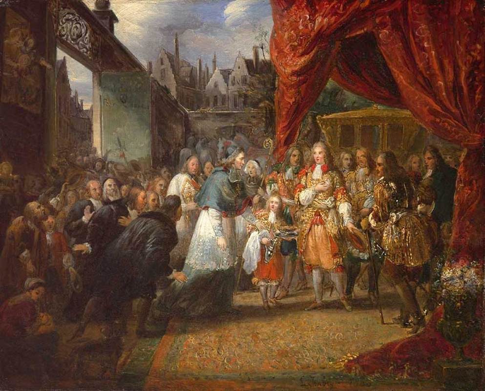 Louis XIV Entering Paris