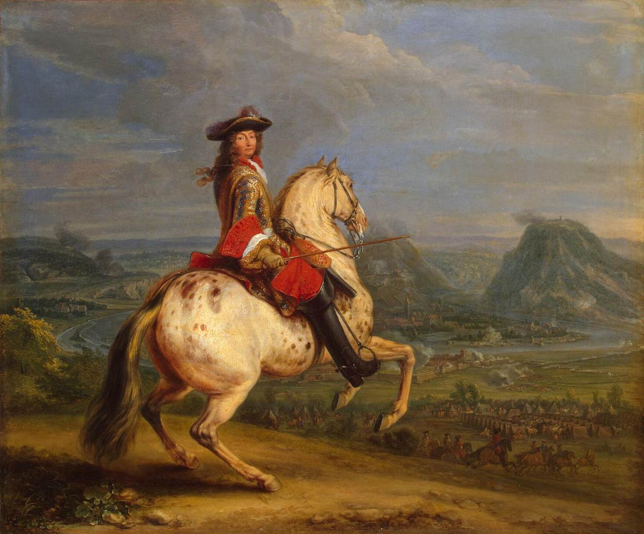 Louis XIV bei der Einnahme von Besançon