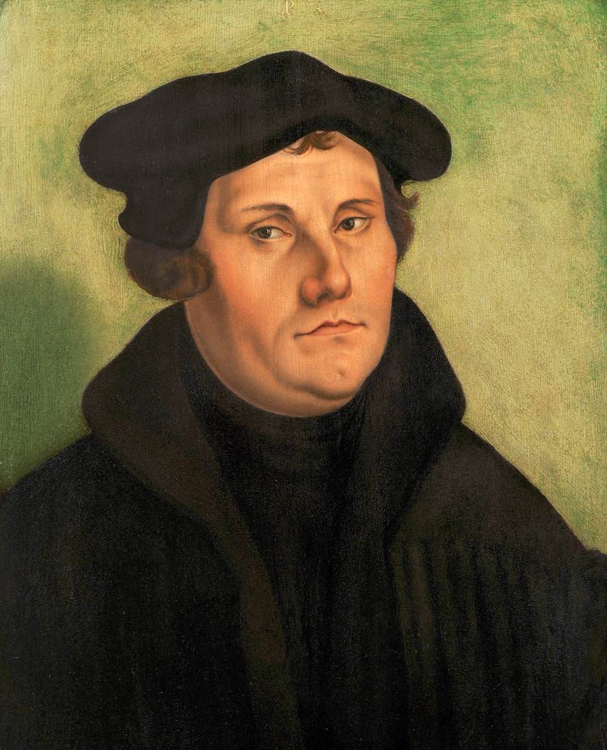 Portræt af Martin Luther