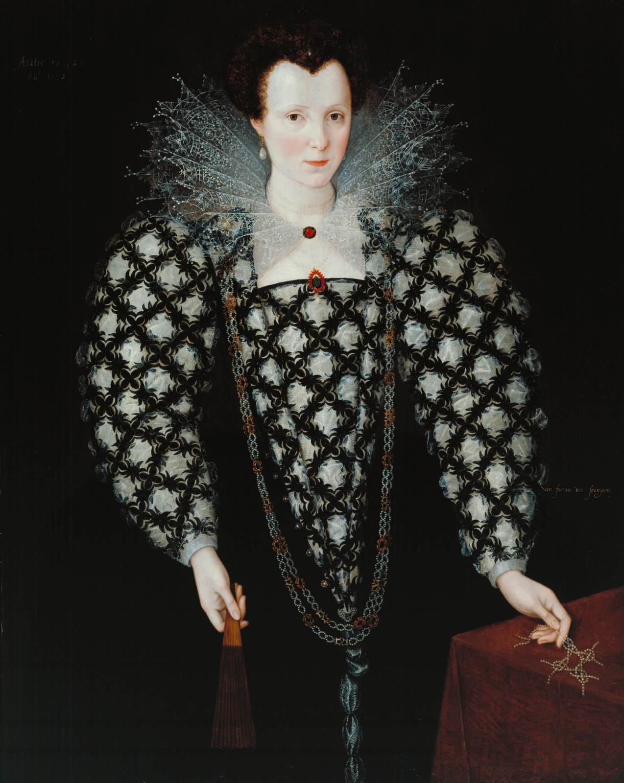 Retrato de María Rogers, Lady Harington