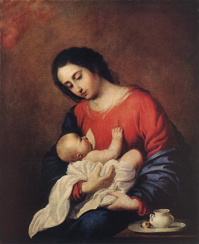 La vierge avec l'enfant