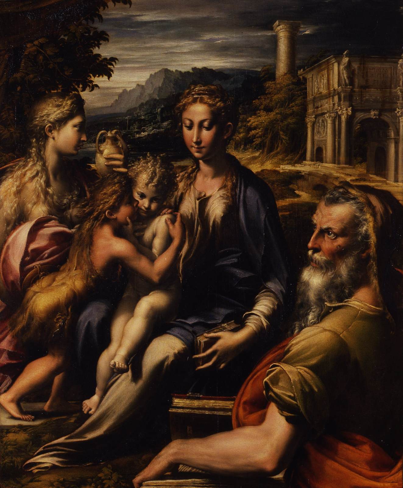 Madonna and Child with Saints