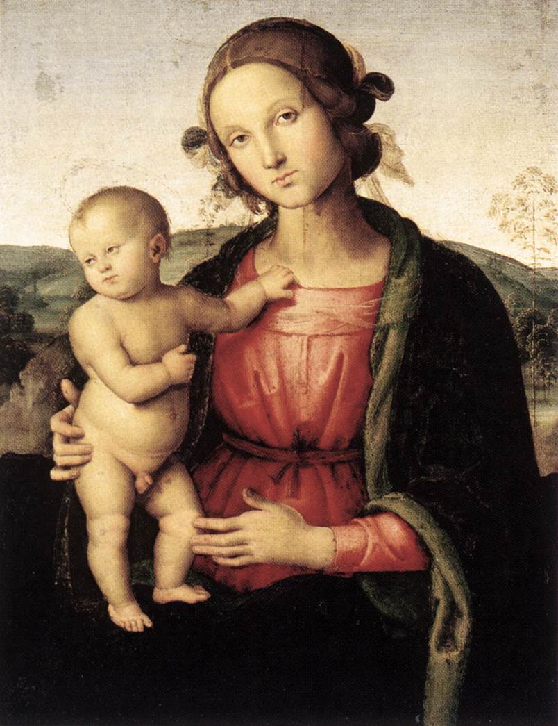 La vierge et l'enfant