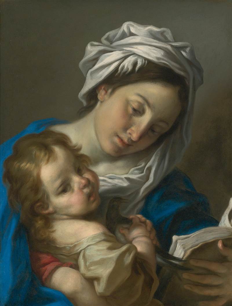 La vierge et l'enfant