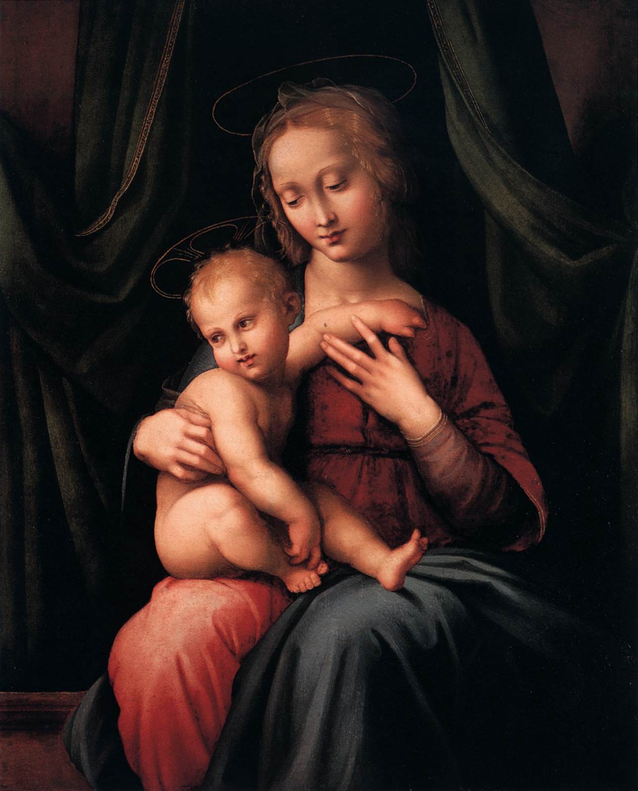 La vierge avec l'enfant