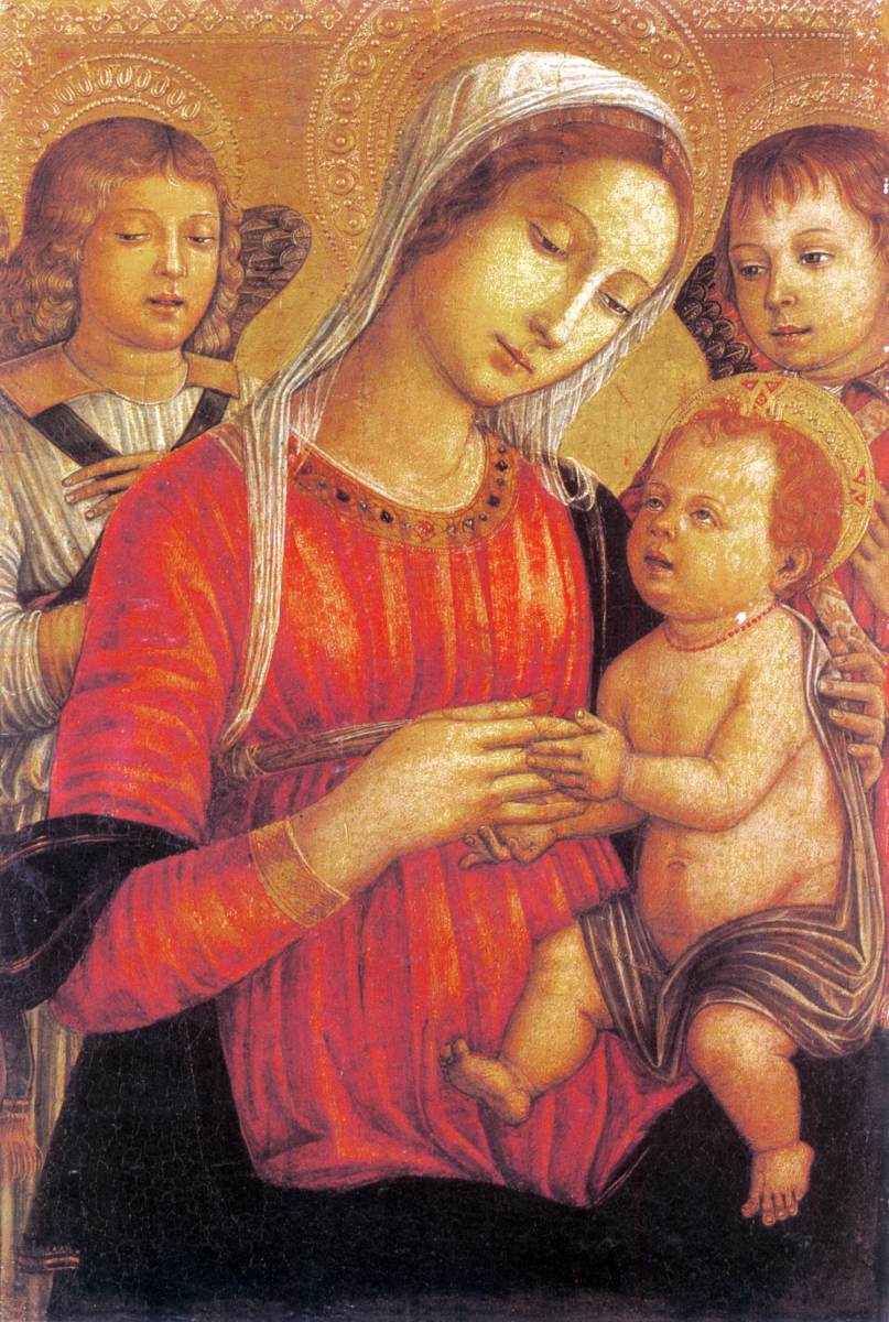 The Virgin with the Child and Two Angels