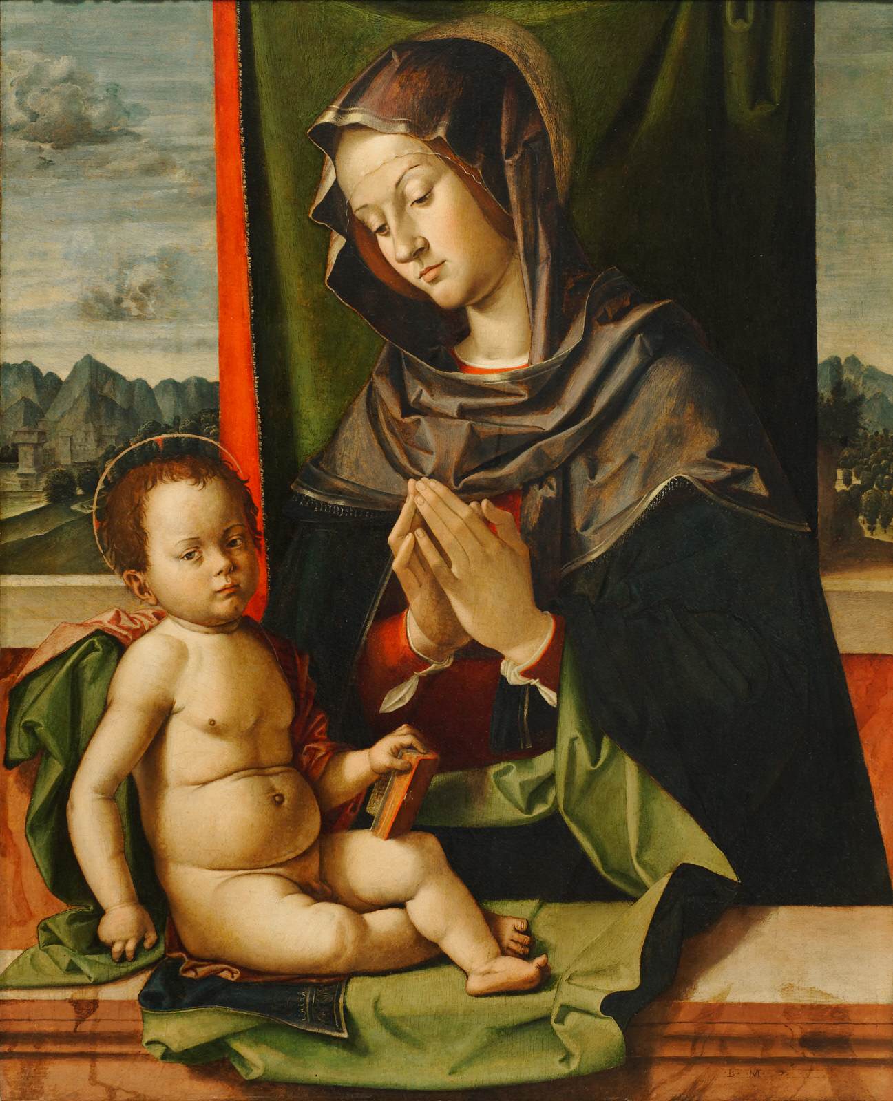 The Virgin Adoring the Child