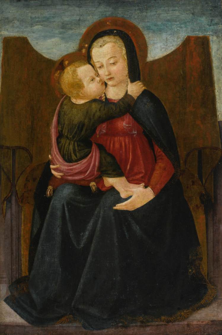 Virgin and Child Enthroned