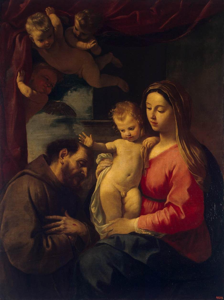 Virgin and Child with Saint Francis of Assisi