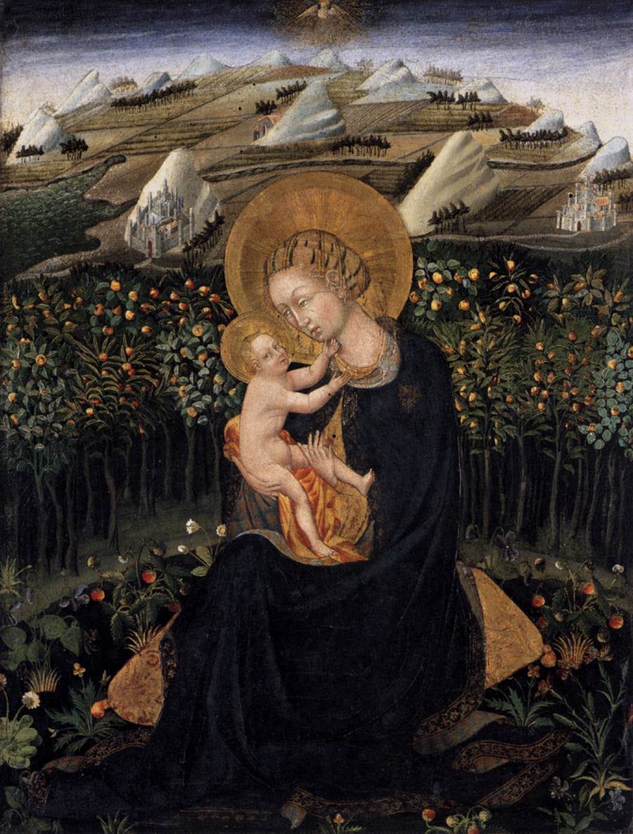La Vergine dell'umiltà (la Vergine e il bambino)