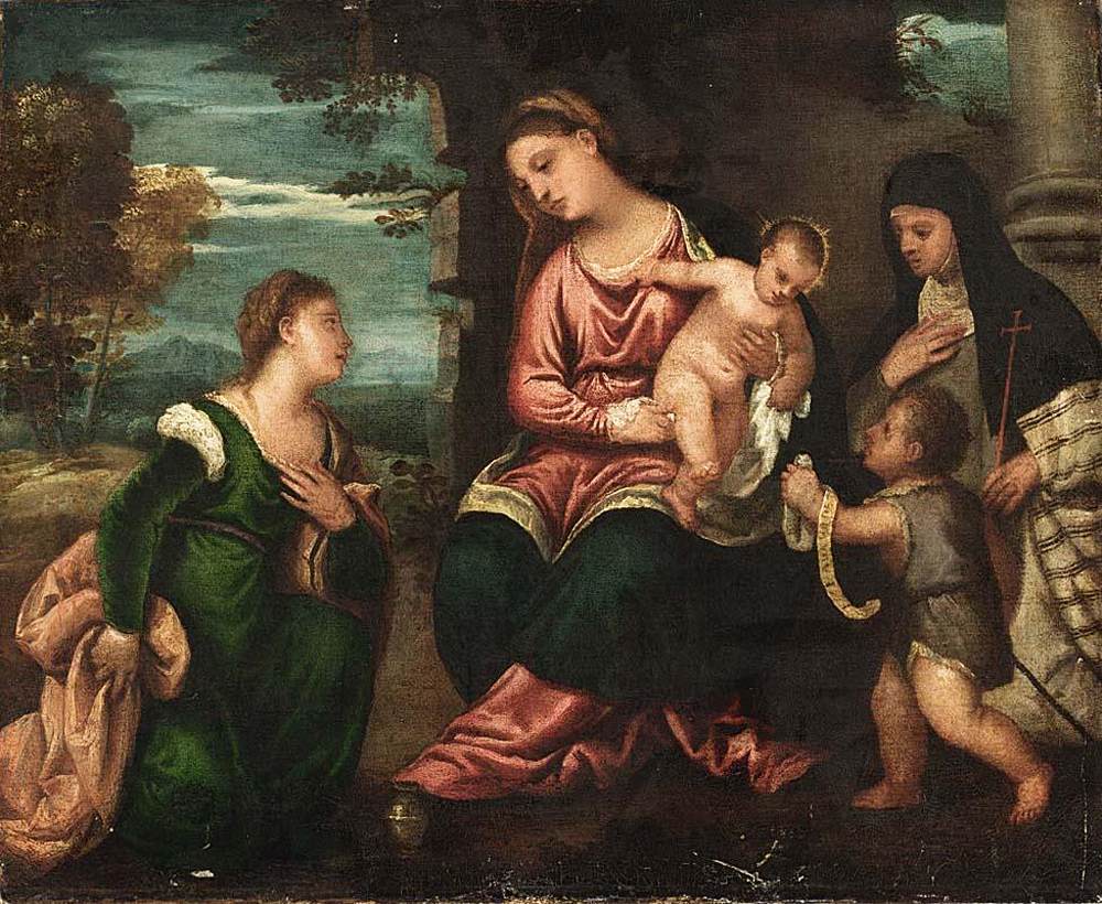 Madonna and Child with Saints