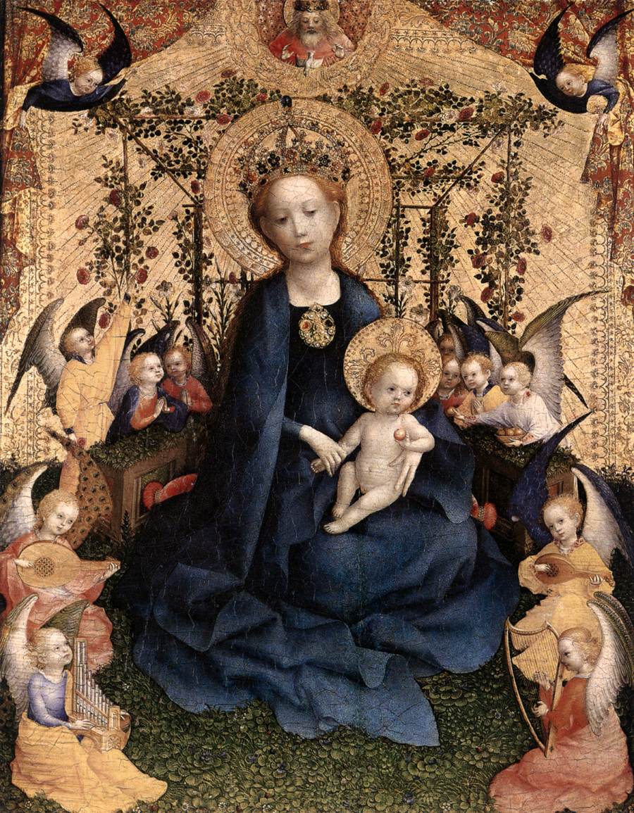 The Virgin of the Rose Garden