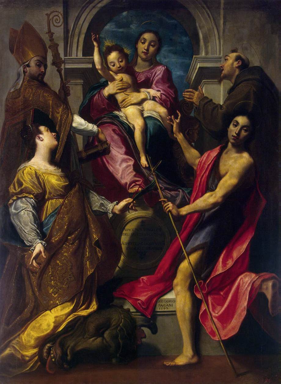 Madonna and Child with Saints