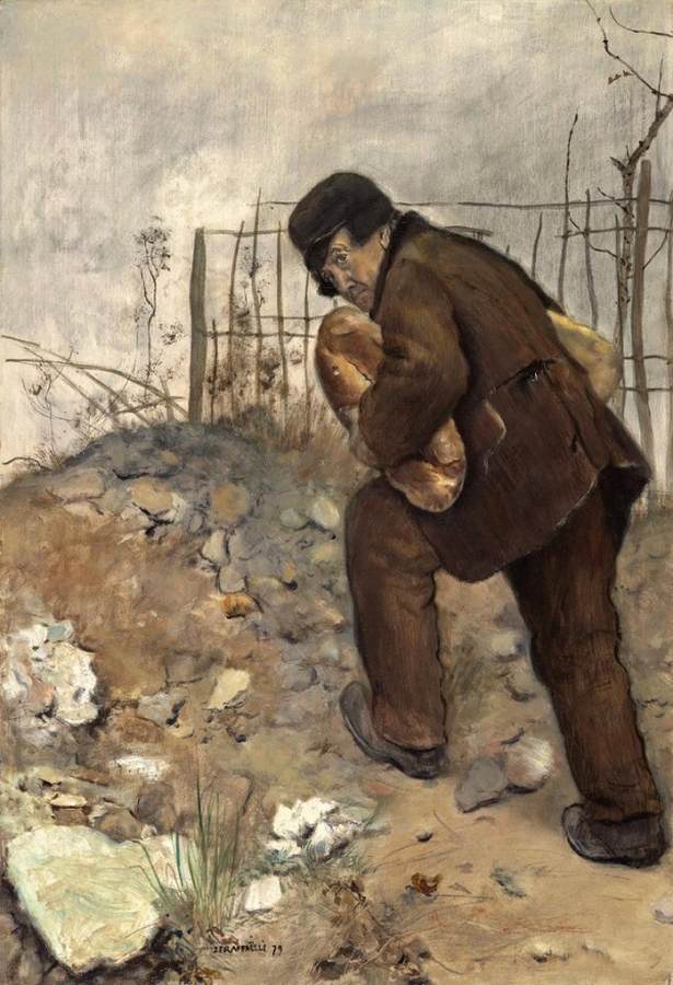 Man with Two Loaves of Bread