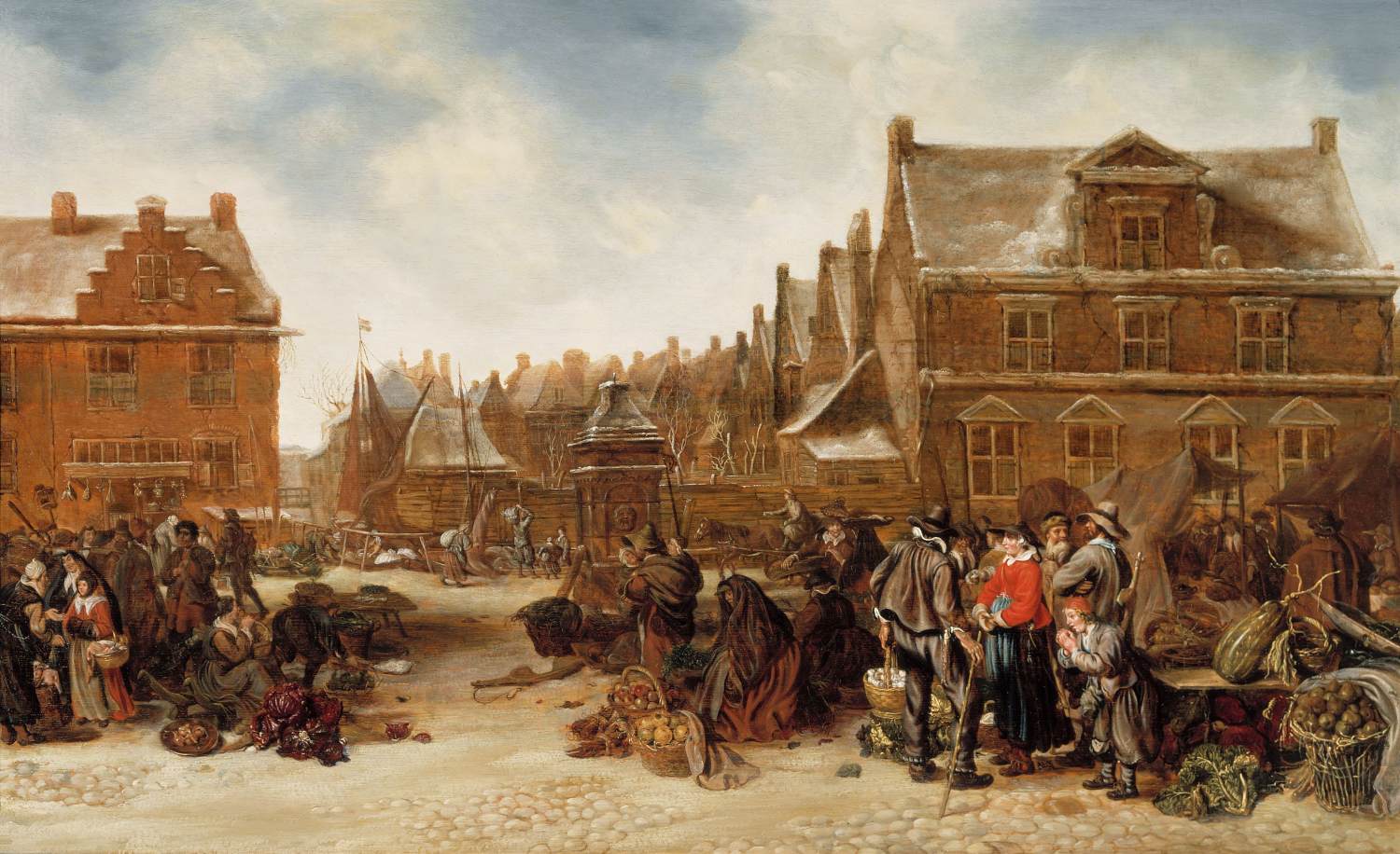 Der Haag Mercado im Winter