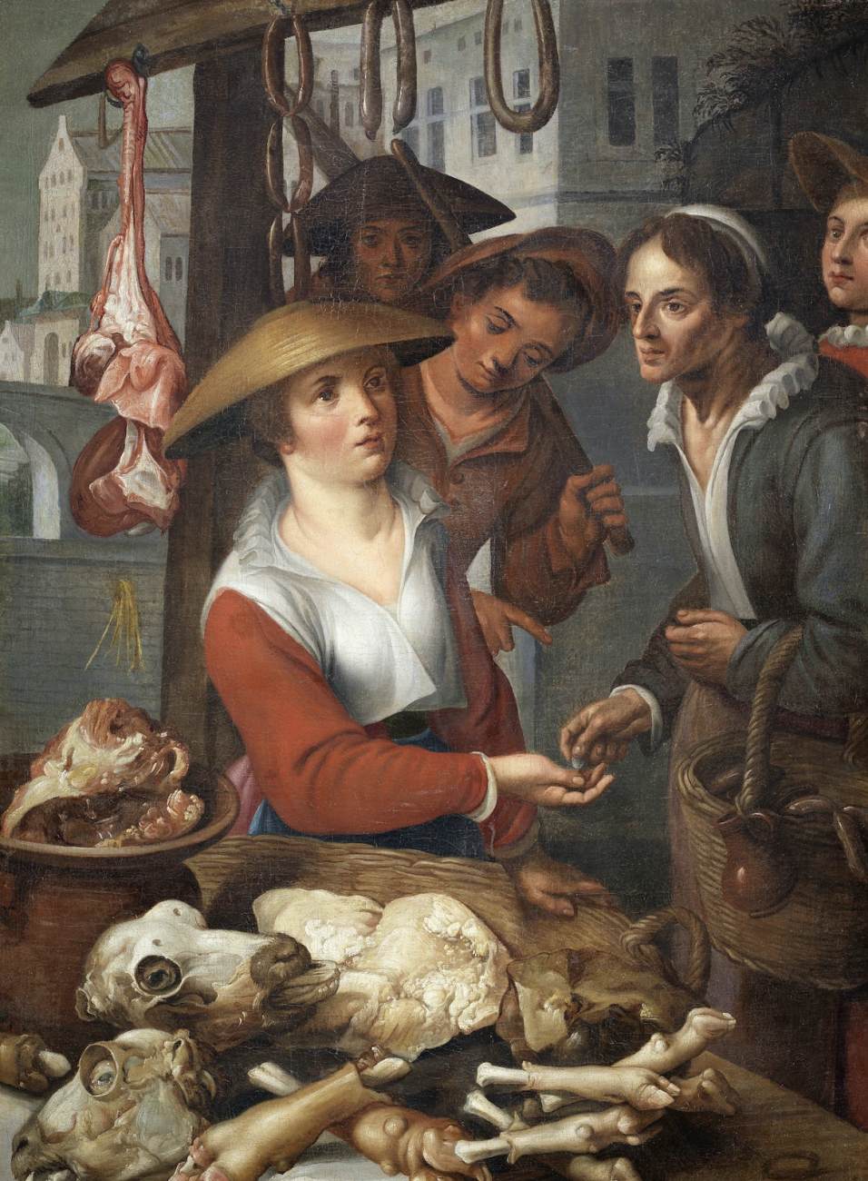 Le vendeur de viande