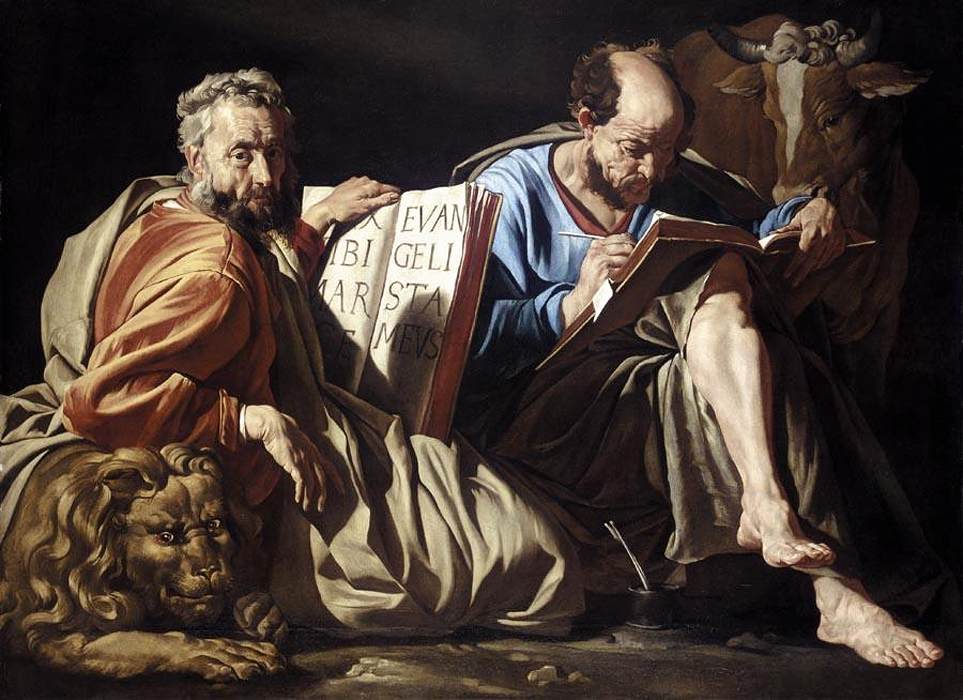 Os Evangelistas São Marcos e São Lucas