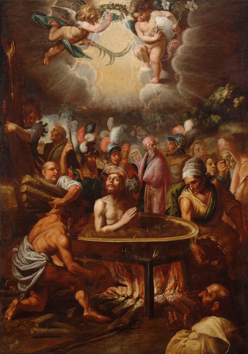 Das Martyrium des heiligen Johannes dem Evangelisten