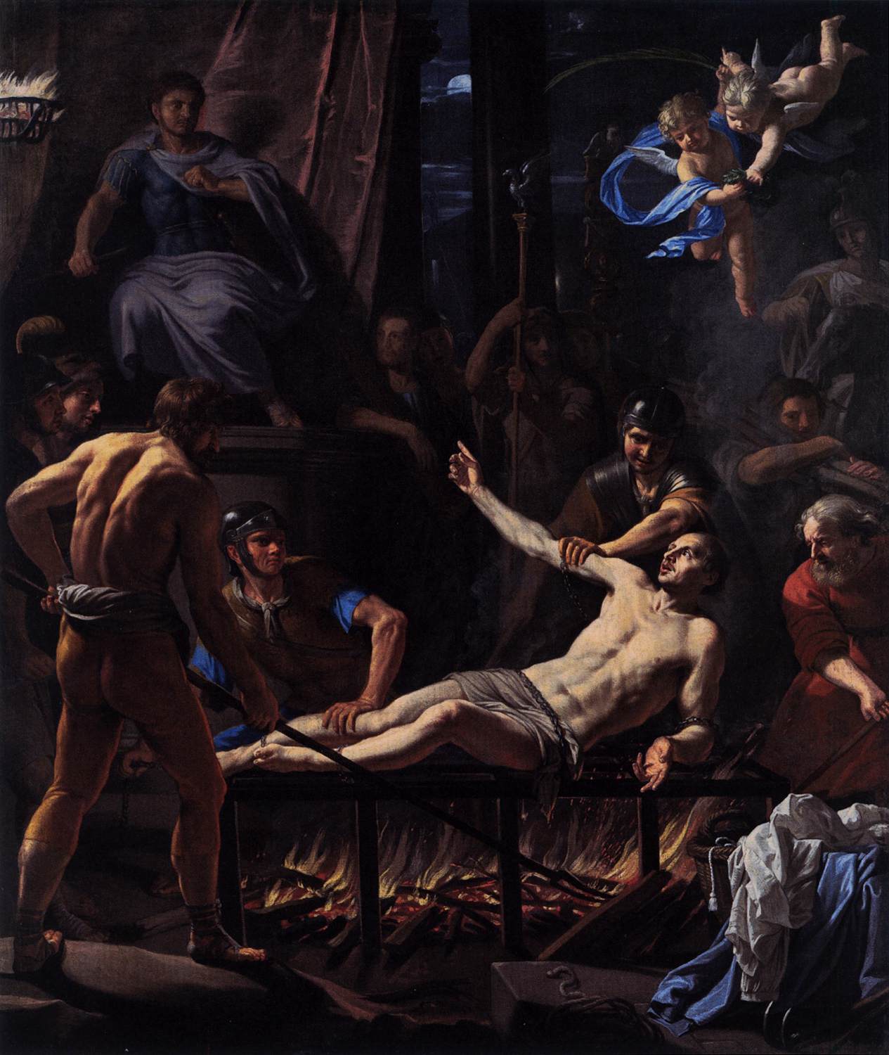 Le martyre de San Lorenzo