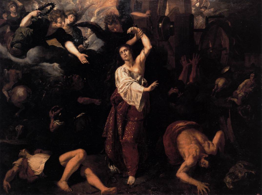 Martyrdom af Santa Catalina de Alejandría