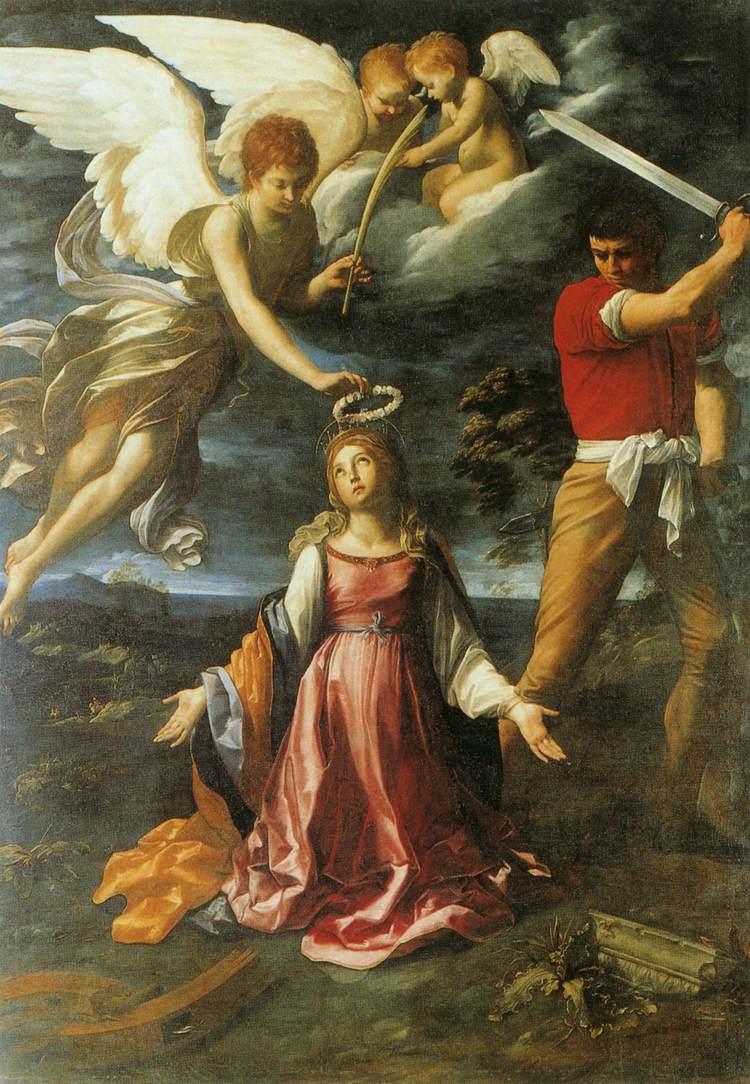 Le martyre de Santa Catalina de Alejandría