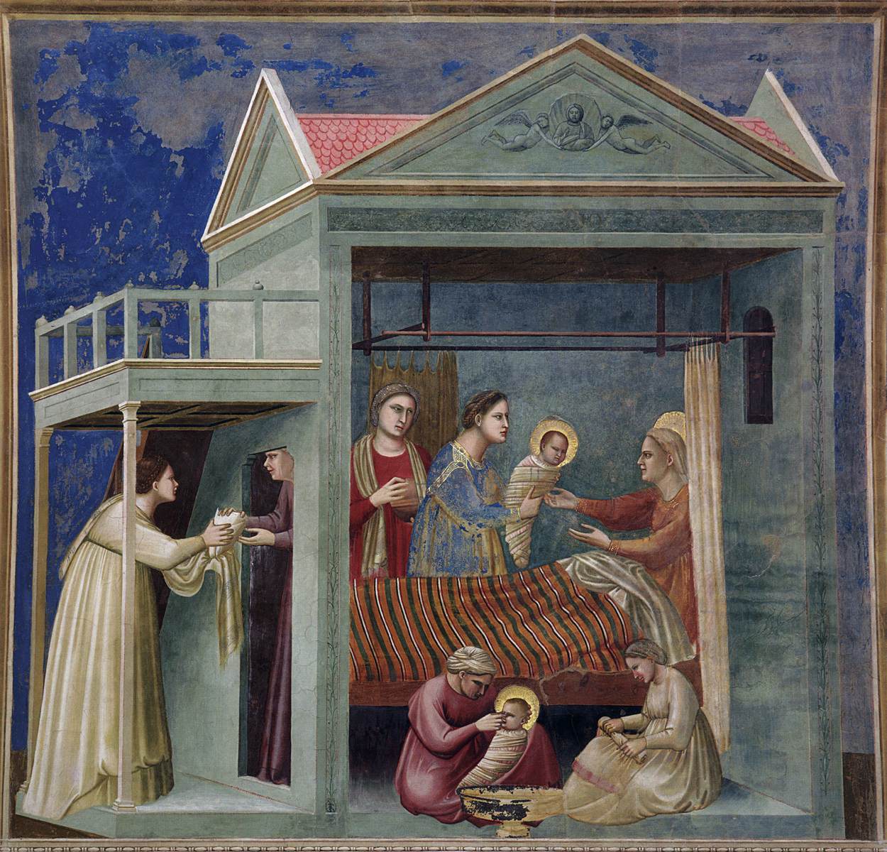 No 7 Scenes from the Life of the Virgin: 1 The Birth of the Virgin