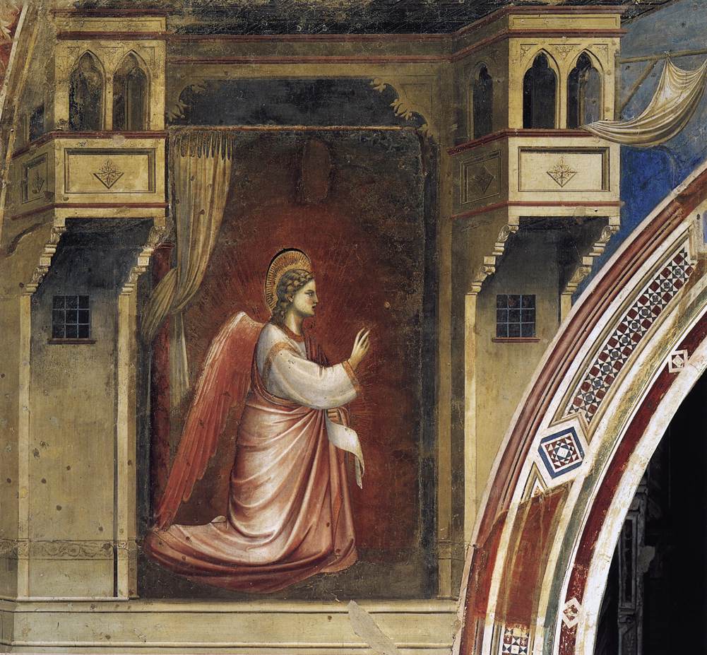 No 14 The Annunciation: The Angel Gabriel Sent By God (Before The Restoration)