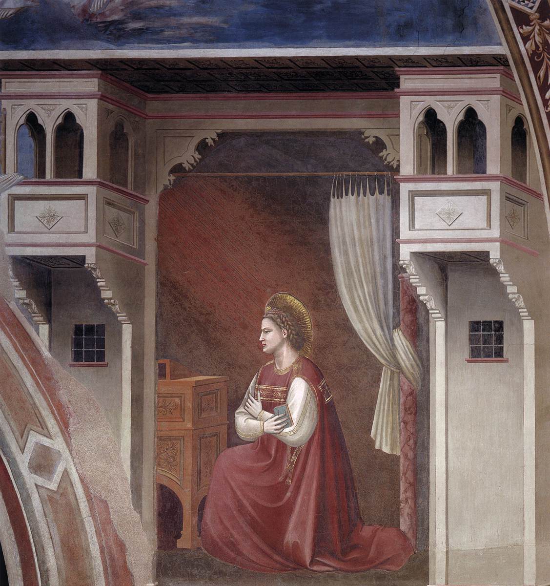 No 15 The Annunciation: The Virgin riceve il messaggio