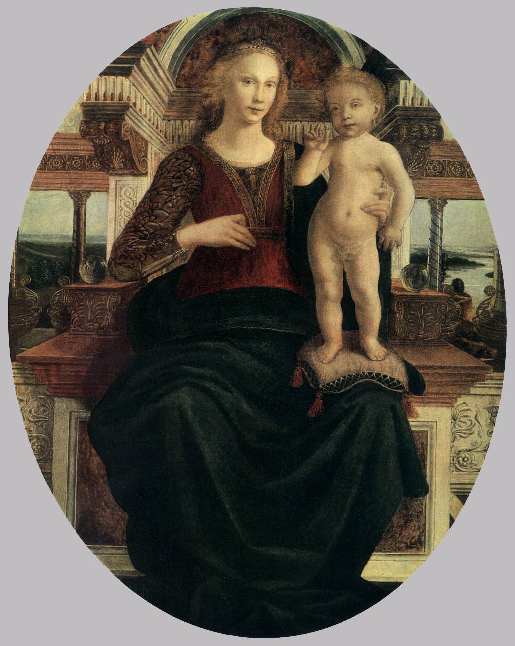 Maria con il bambino