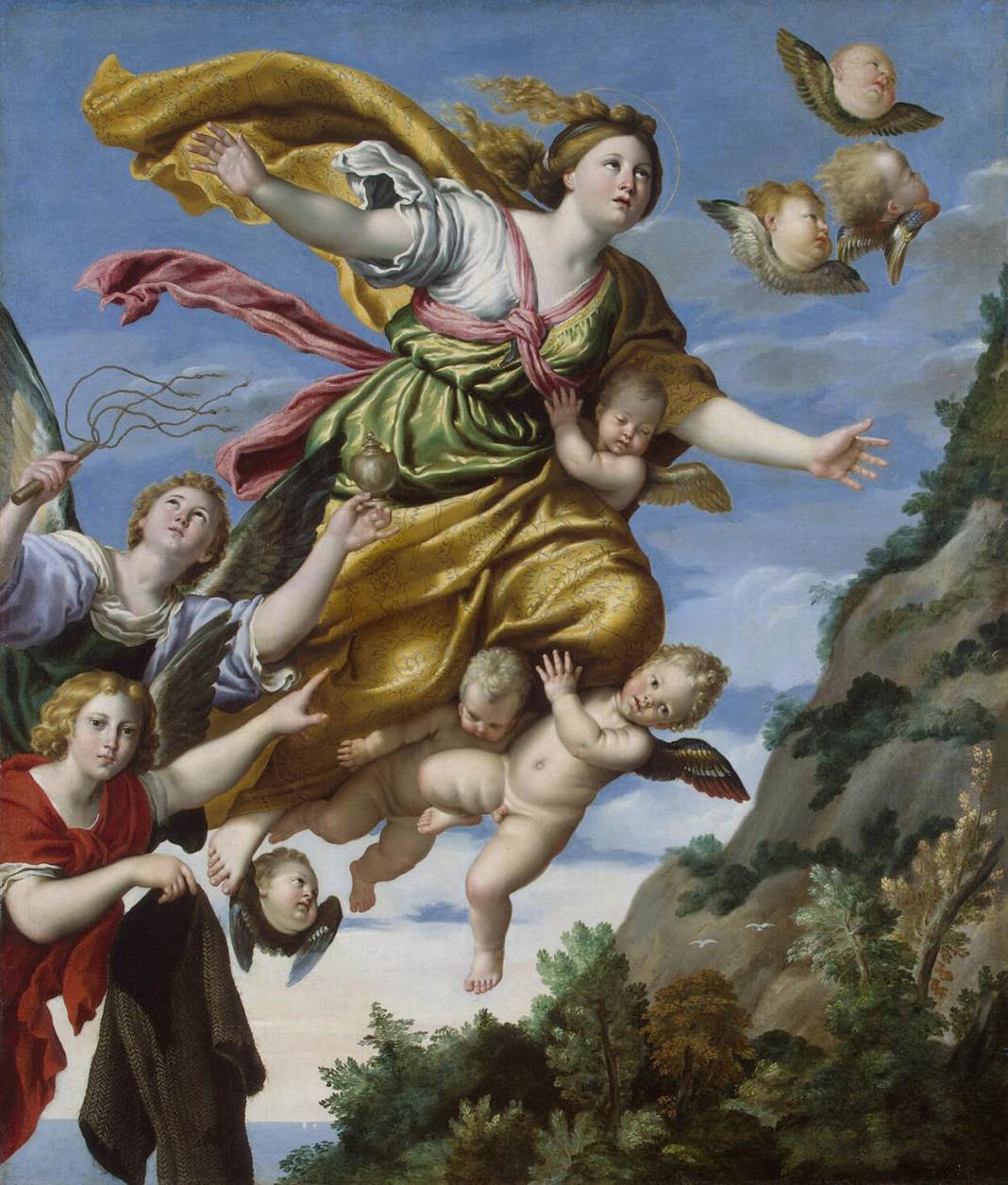 María Magdalena Llevada al Cielo