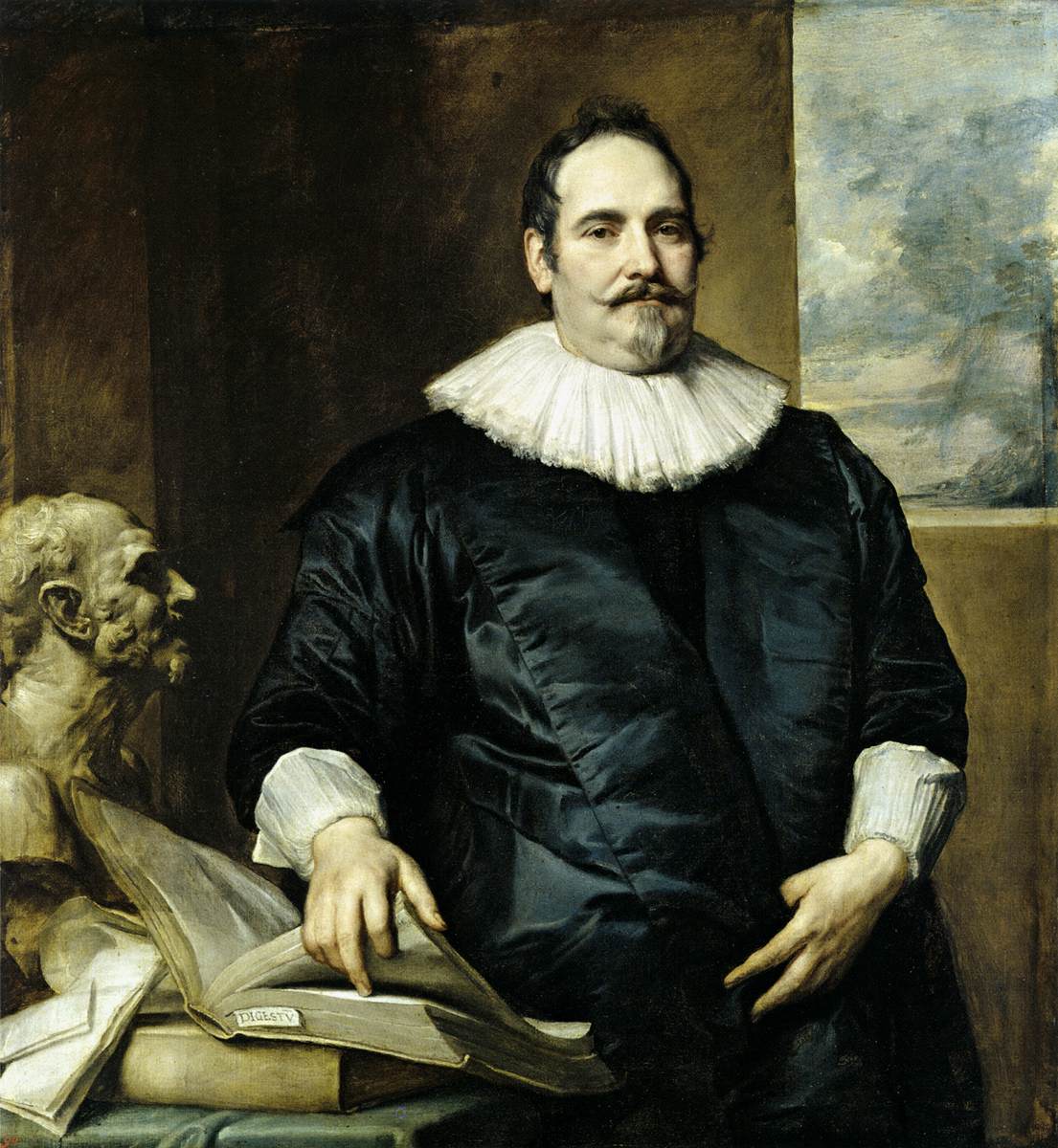 Portrait of Justo Van Meerstraeten