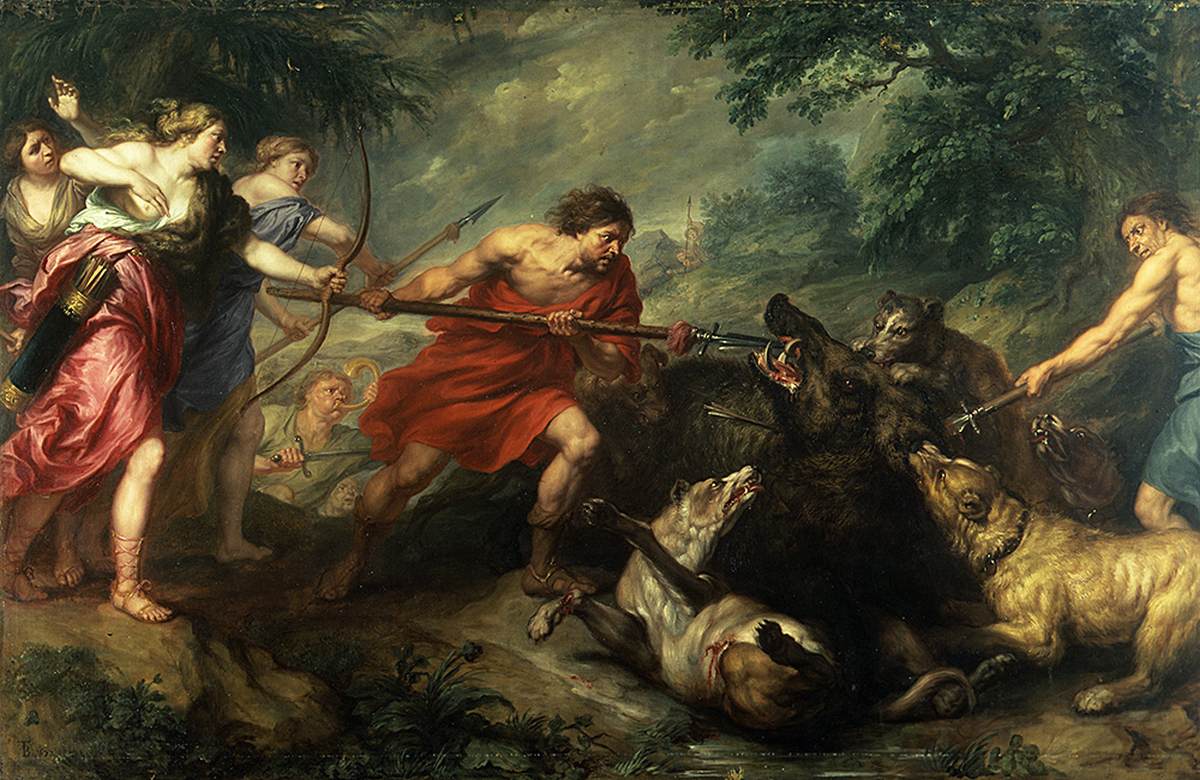 Meleager Killing the Caledonian Boar