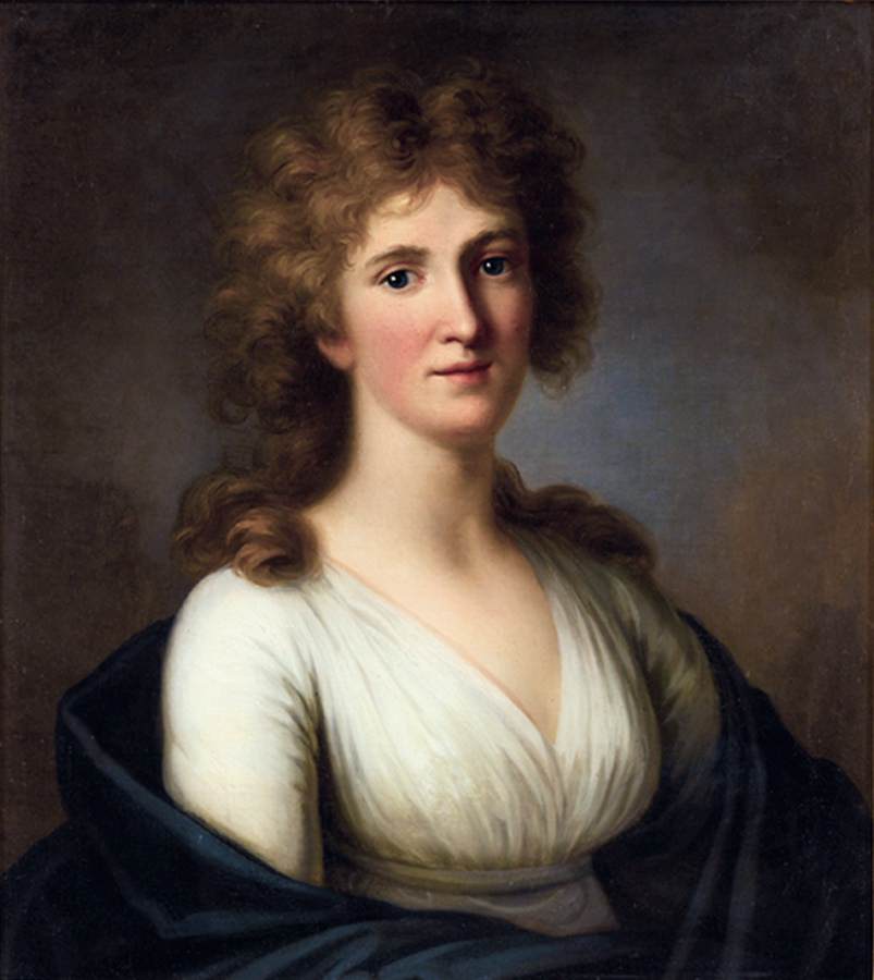 Portrait of Sara Anna von Miltitz
