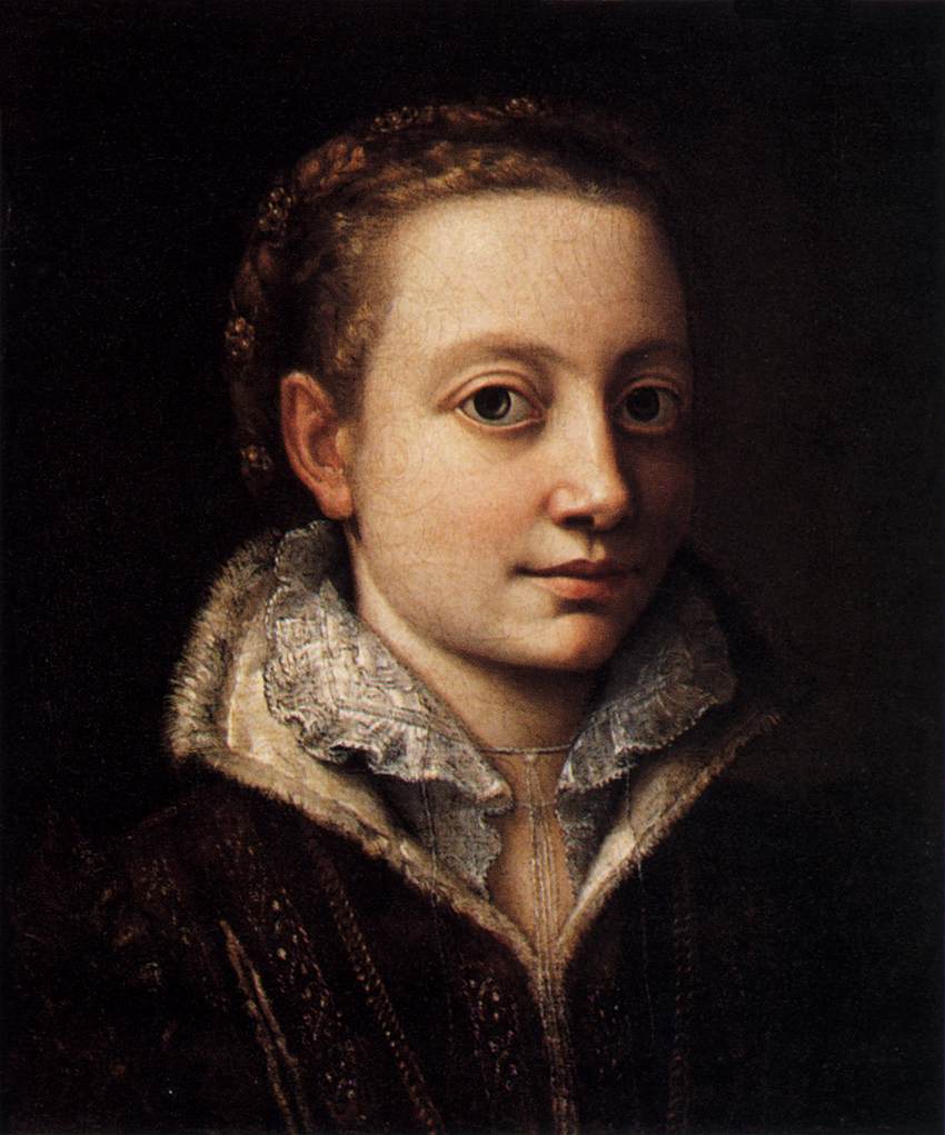 Minerva Anguissola portresi