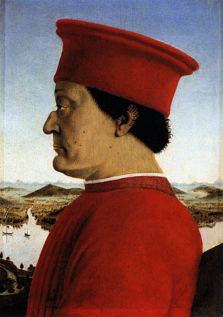 Retrato de Federico Da Montefeltro 