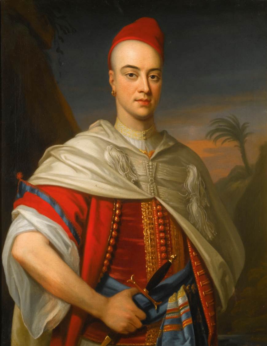 Portrait of a Gentleman in a Moroccan Dress