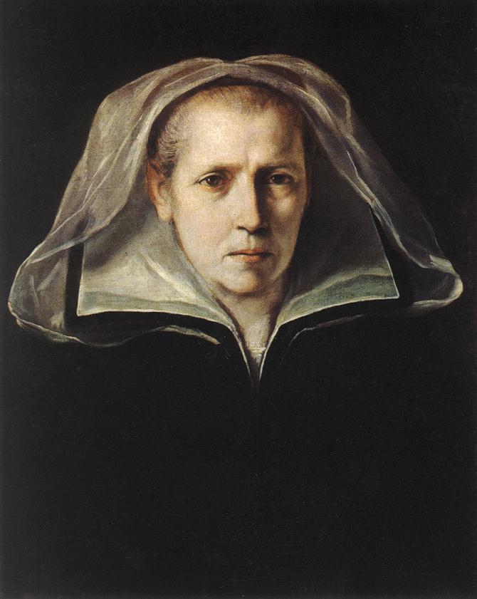 Portrait de la mère de l'artiste