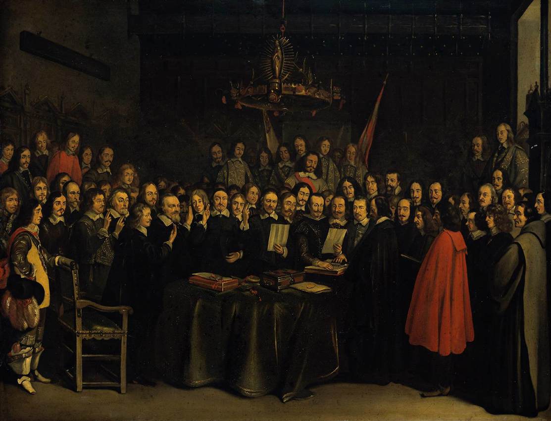Ratificeringen af ​​Münster -traktaten, 15. maj 1648