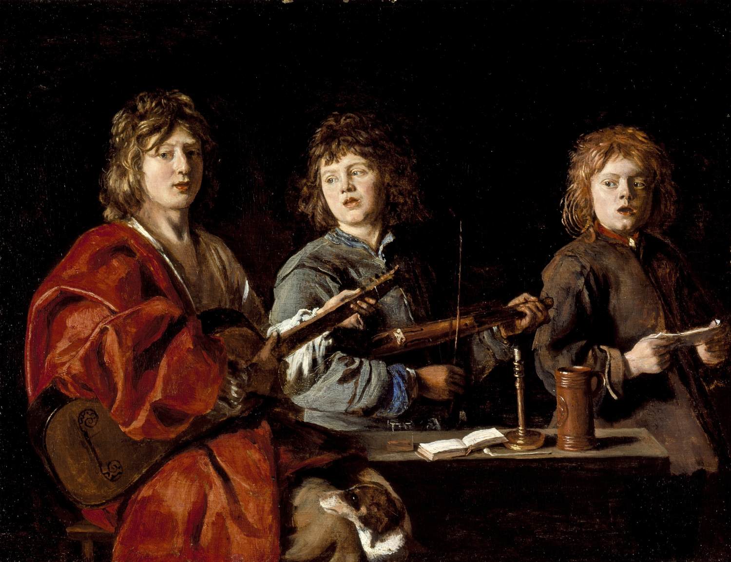 Three Young Musicians