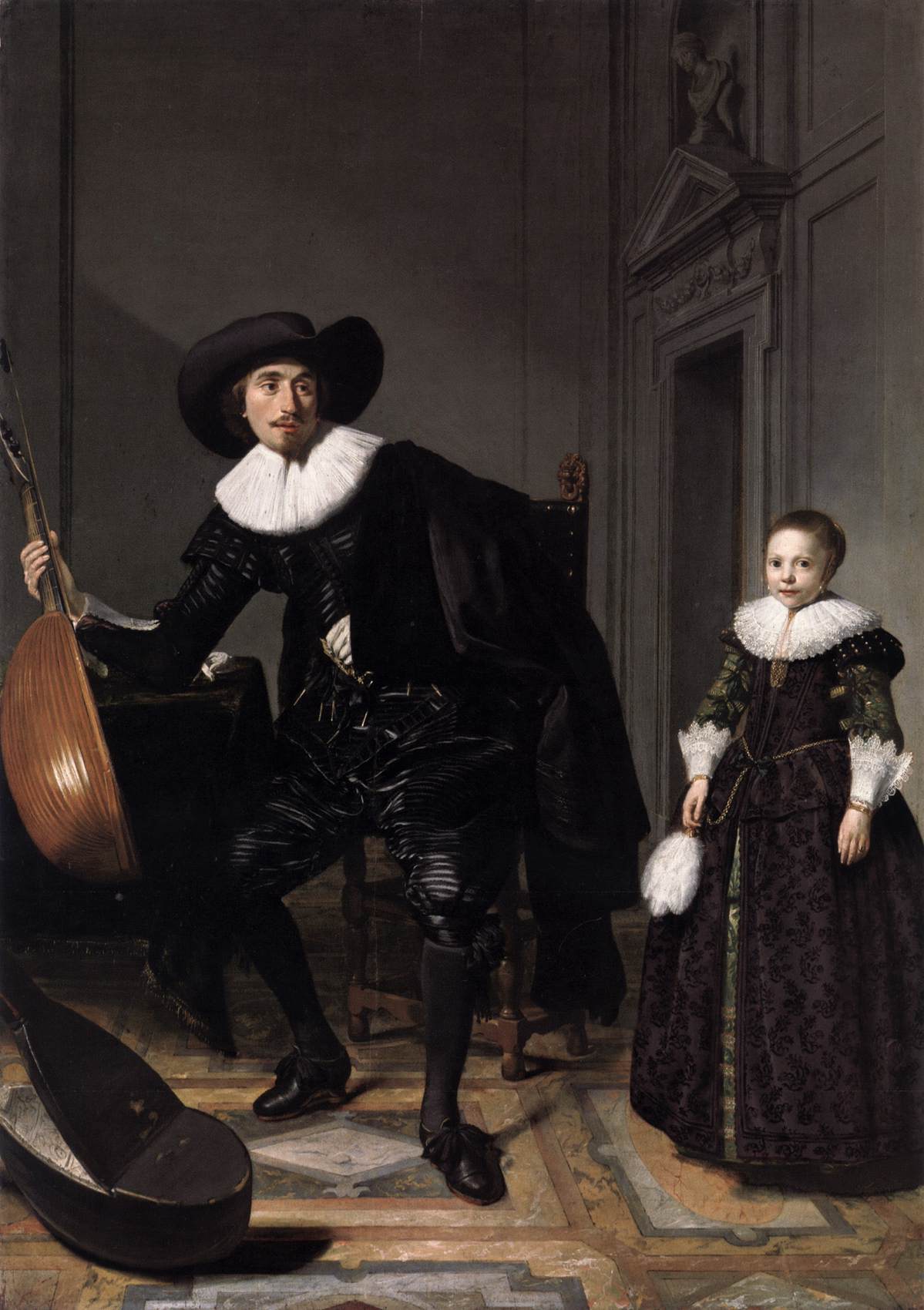 Un musicista e sua figlia