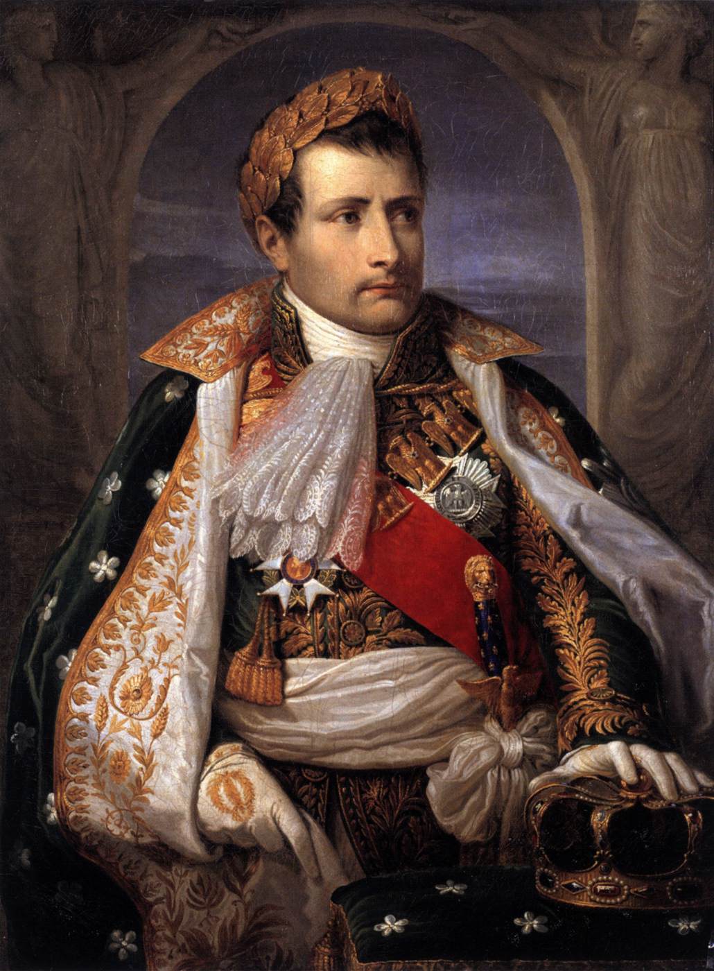 Napolyon portresi, İtalya'nın ilk kralı