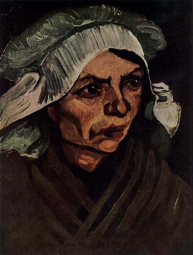 Head of a Peasant Woman in a White Cap