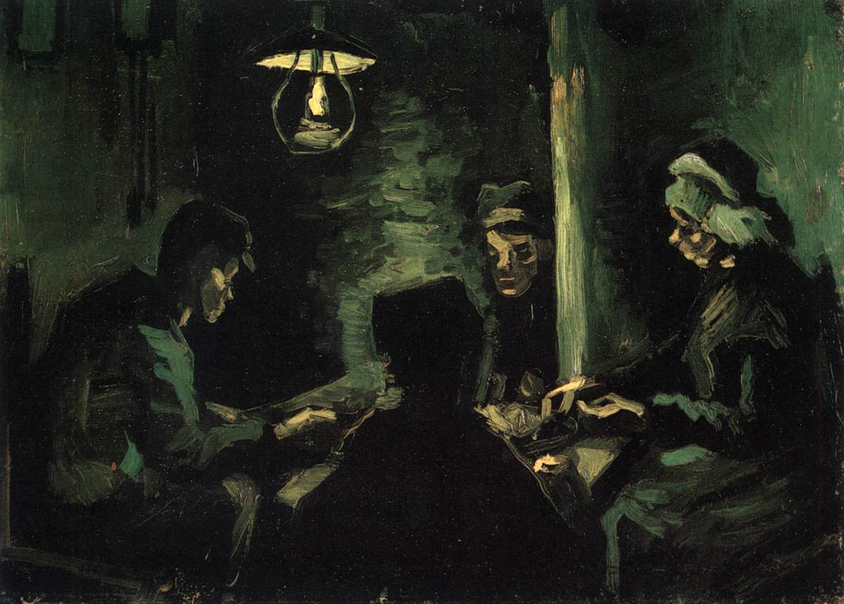 Four Peasants at a Meal